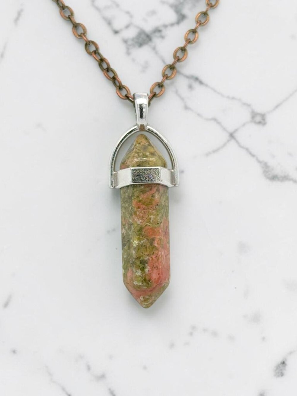 Unakite Pendant